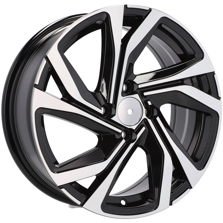 Alu kola pro Racing Line B5762 6x15 5x114.3 ET45 Black Polished | Wheelsup.cz