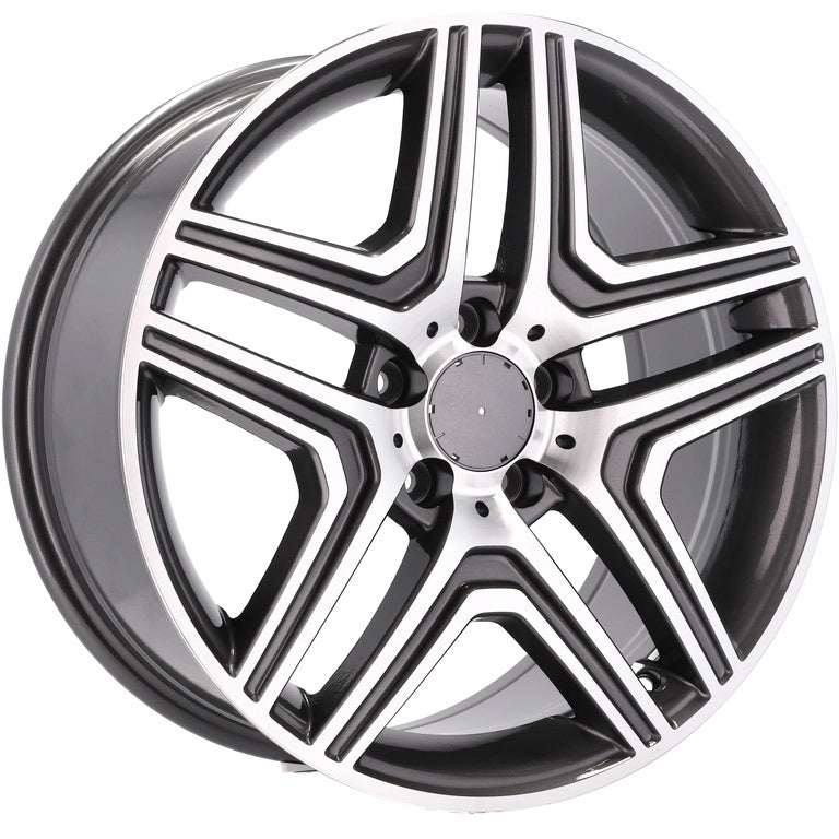 Alu kola pro Mercedes BK206 7.5x16 5x112 ET38 Grey Polished | Wheelsup.cz