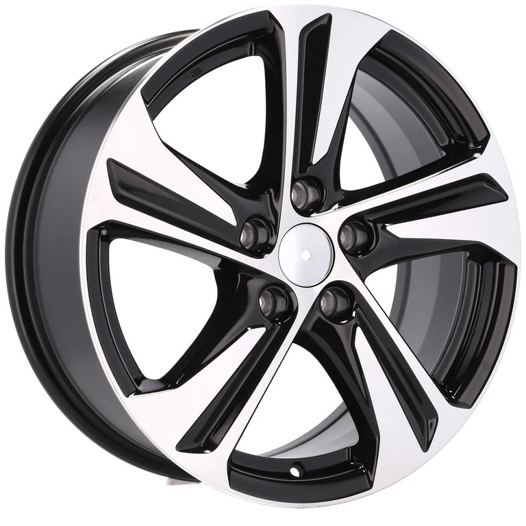 Alu kola pro Citroen F5832 6.5x16 4x108 ET25 65.1 Black Polished | Wheelsup.cz