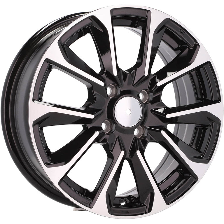 Alu kola Racing Line L1666 6x16 4x100 ET42 60.1 Black Polished | Wheelsup.cz