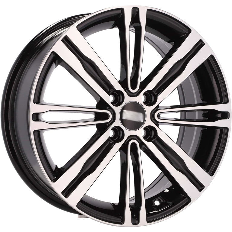 Alu kola pro Kia B5834 6x15 4x100 ET48 54.1 Black Polished | Wheelsup.cz