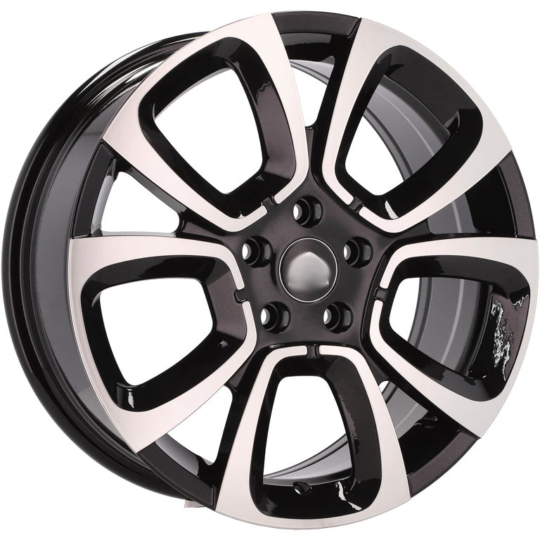 Alu kola pro Citroen B5850 7x17 4x108 ET25 Black Polished | Wheelsup.cz