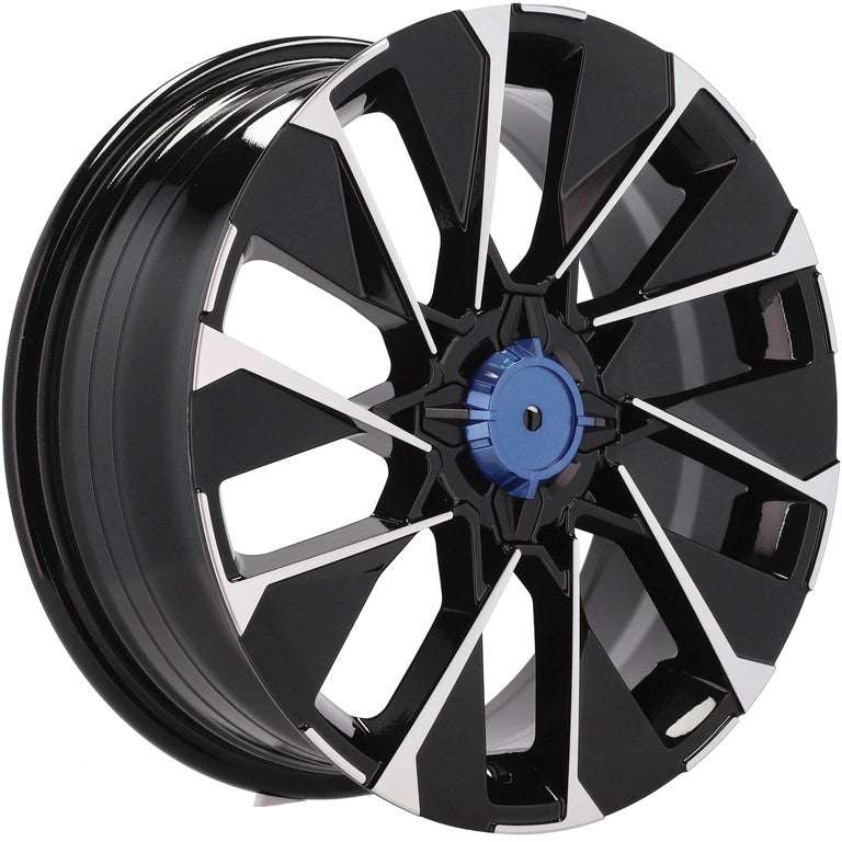 Alu kola pro Renault I2102 6.5x16 4x100 ET37 60.1 Black Polished | Wheelsup.cz