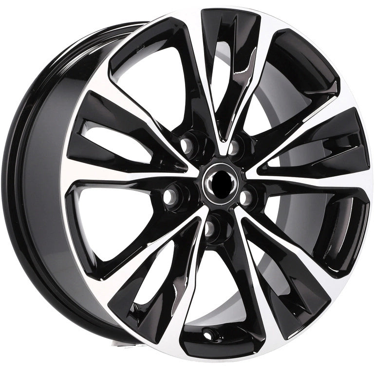 Alu kola pro Toyota B5212 6.5x16 5x114.3 ET40 60.1 Black Polished