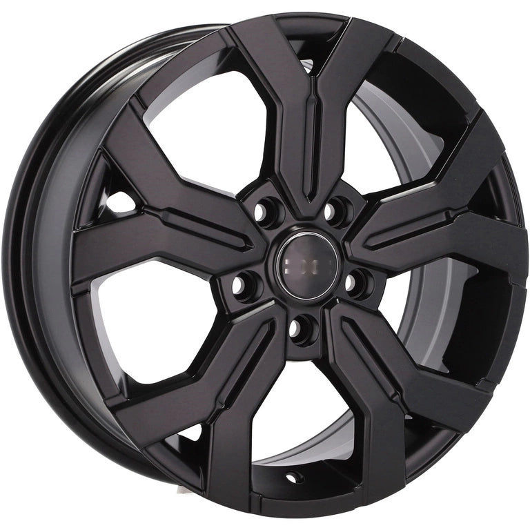 Alu kola Dacia B1110 6.5x16 5x114.3 ET50 Black Half Matt | Wheelsup.cz