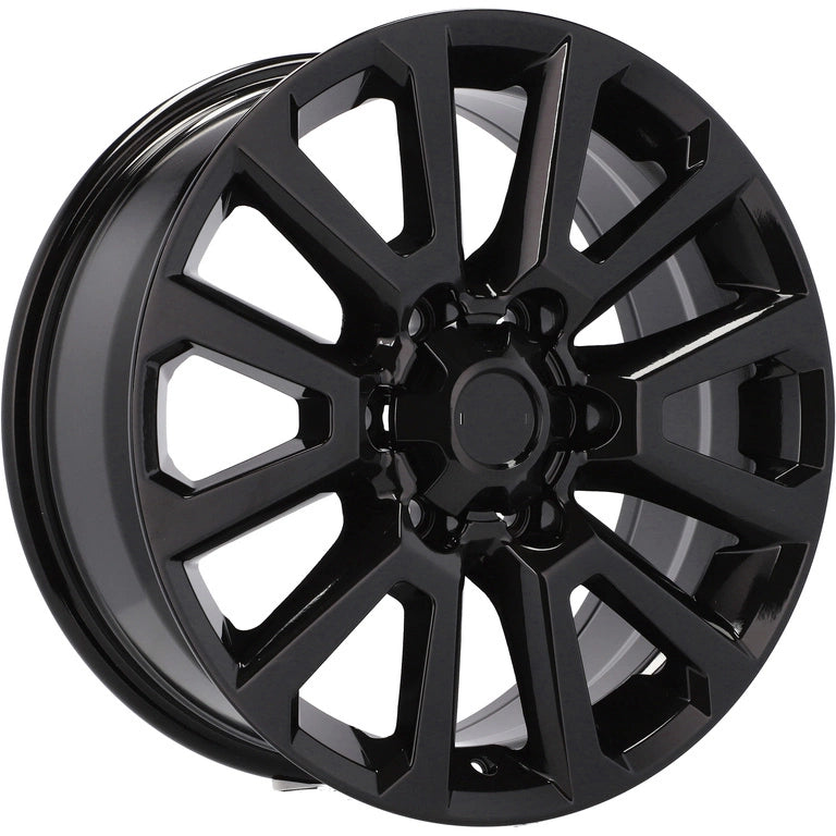 Alu kola pro Toyota B1072 7.5x17 6x139.7 ET25 Black Half Matt | Wheelsup.cz