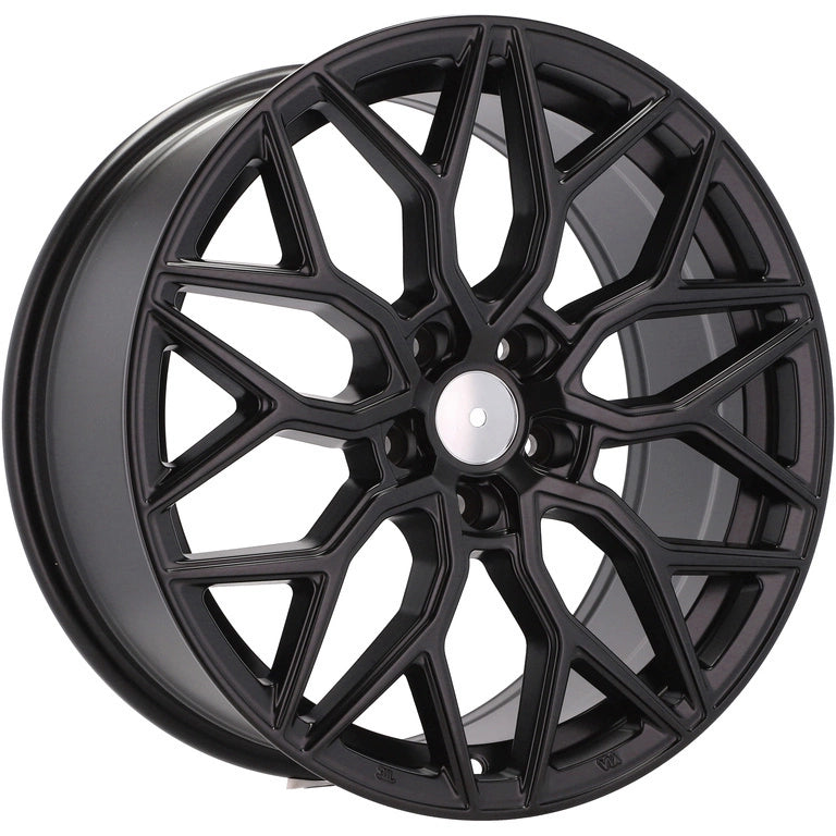 Alu kola replika Vossen B5812 8x18 5x100 ET38 67.1 Black Half Matt | Wheelsup.cz