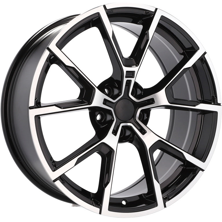 Alu kola pro BMW B5601 8x19 5x112 ET27 66.6 Black Polished | Wheelsup.cz
