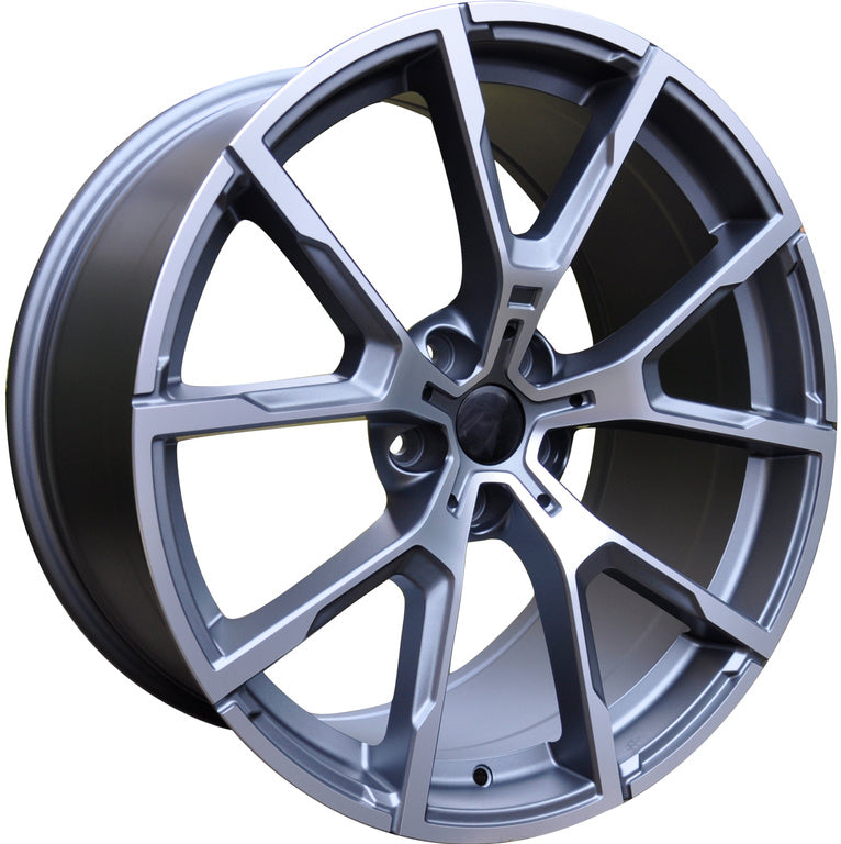 Alu kola pro BMW B5601 7.5x17 5x112 ET27 Grey Polished