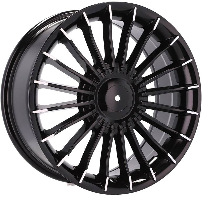 Alu kola pro BMW BK273 8.5x20 5x112 ET33 Black Polished