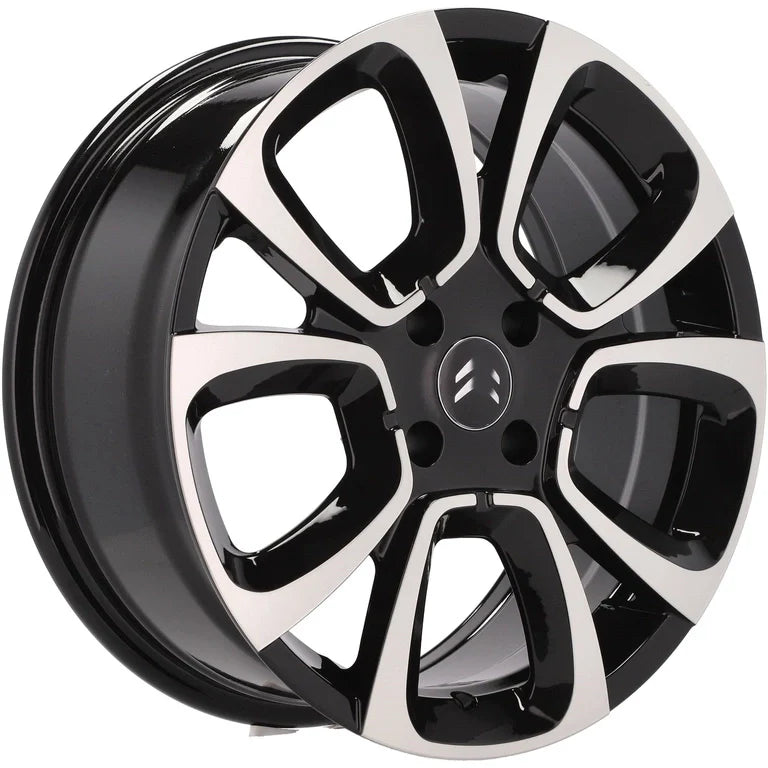 Alu kola pro Citroen B5850 7x17 5x108 ET47 65.1 Black Polished | Wheelsup.cz