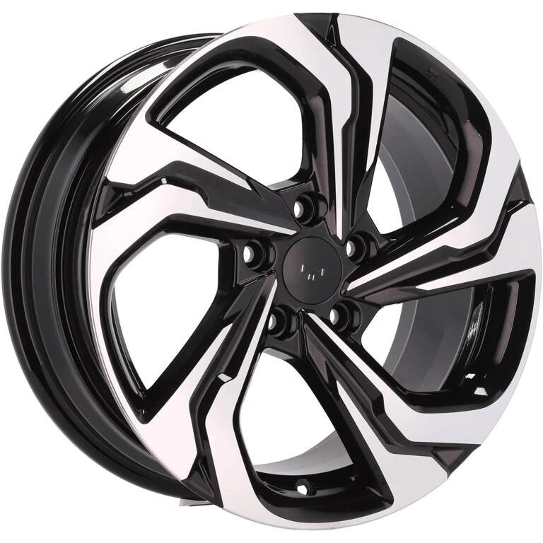Alu kola Racing Line D2019 7.5x17 5x114.3 ET45 73.1 Black Polished | Wheelsup.cz