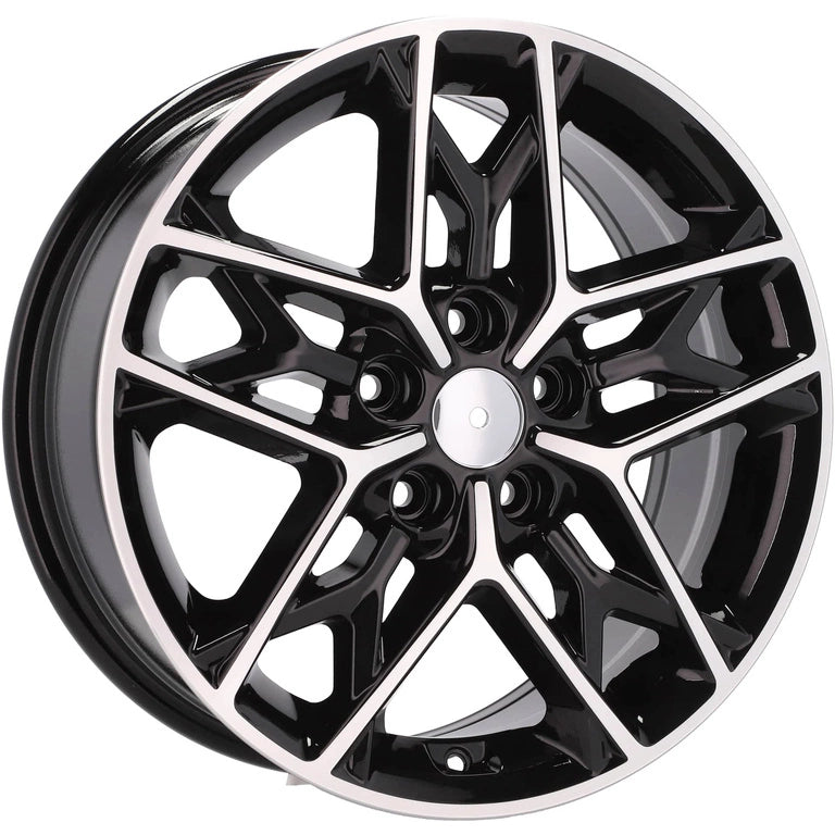 Alu kola pro Kia B5567 7.5x18 5x114.3 ET48 67.1 Black Polished