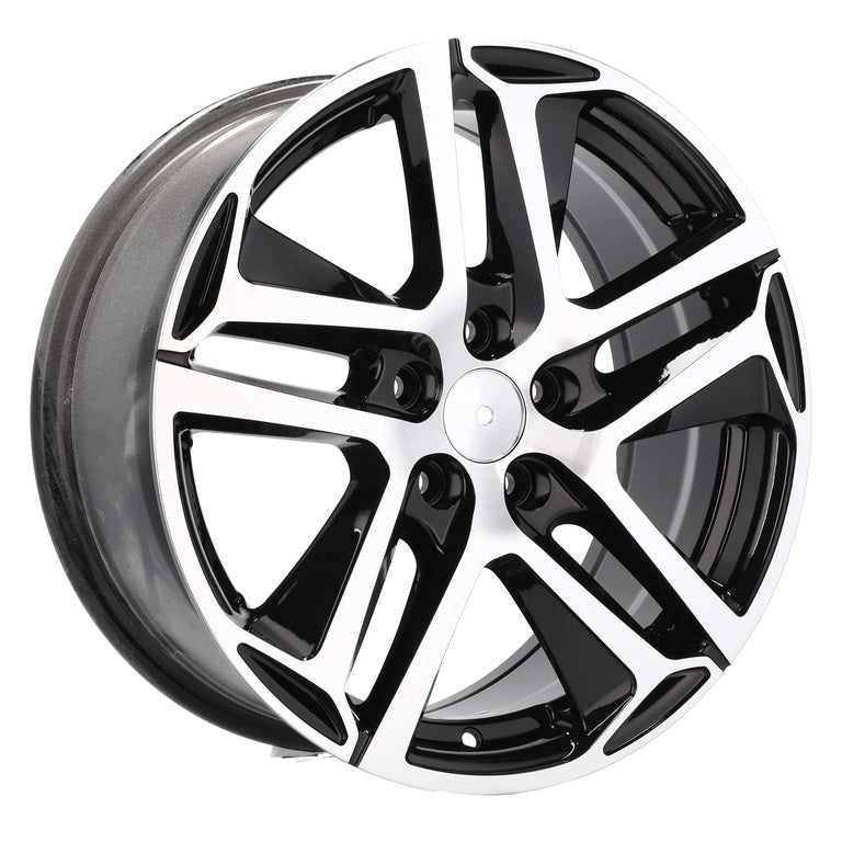 Alu kola pro Peugeot PG534 7.5x17 5x108 ET44 65.1 Black Polished | Wheelsup.cz