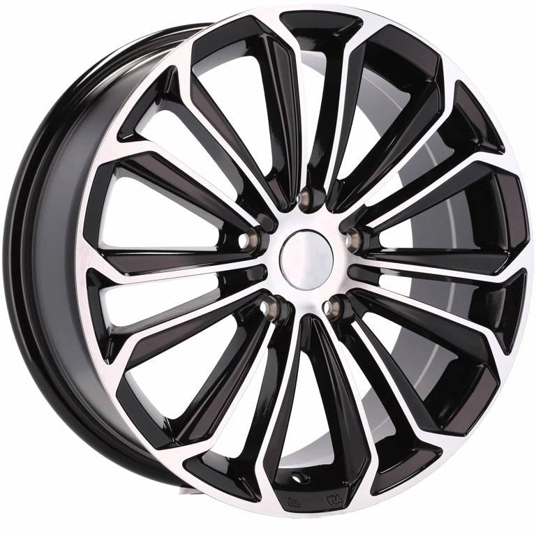 Alu kola pro Toyota BK667 6x15 5x114.3 ET40 60.1 Black Polished | Wheelsup.cz