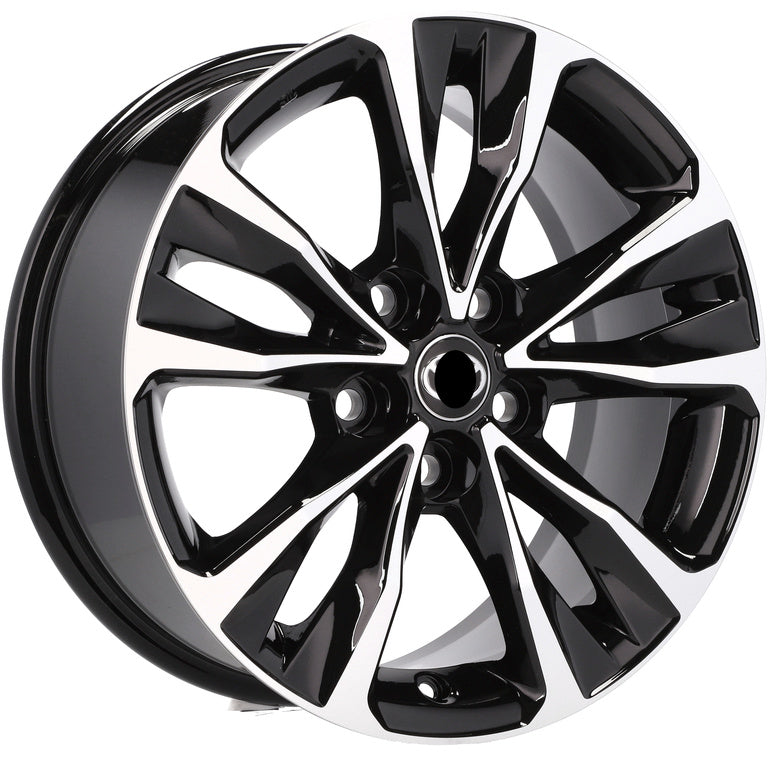 Alu kola pro Toyota A5499 7x17 5x114.3 ET40 Black Polished
