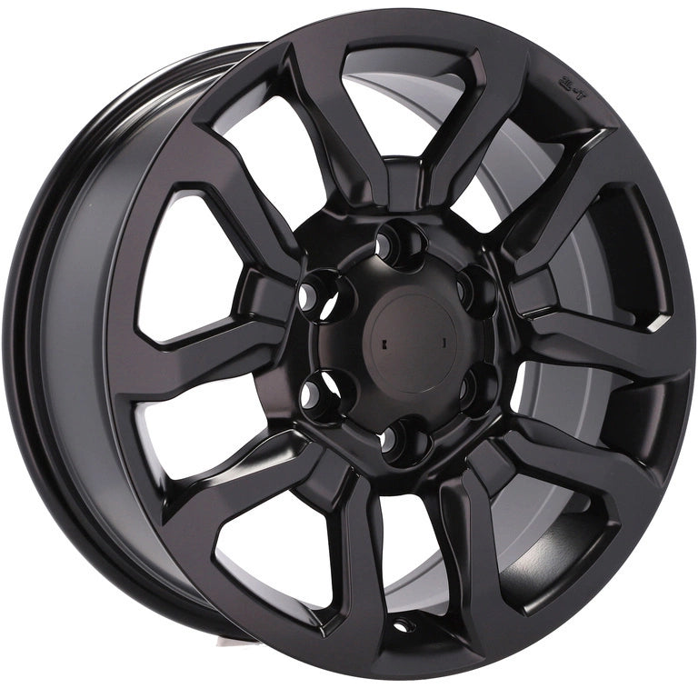 Alu kola pro Toyota B1623 7.5x17 6x139.7 ET30 Black Half Matt | Wheelsup.cz
