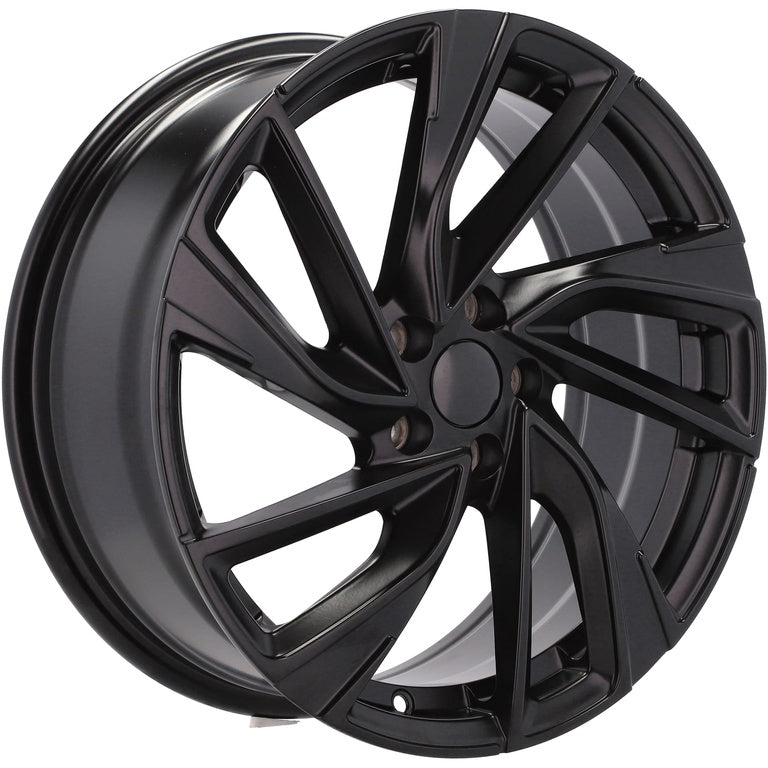 Alu kola pro Volkswagen B5772 7x17 5x100 ET45 Black Half Matt