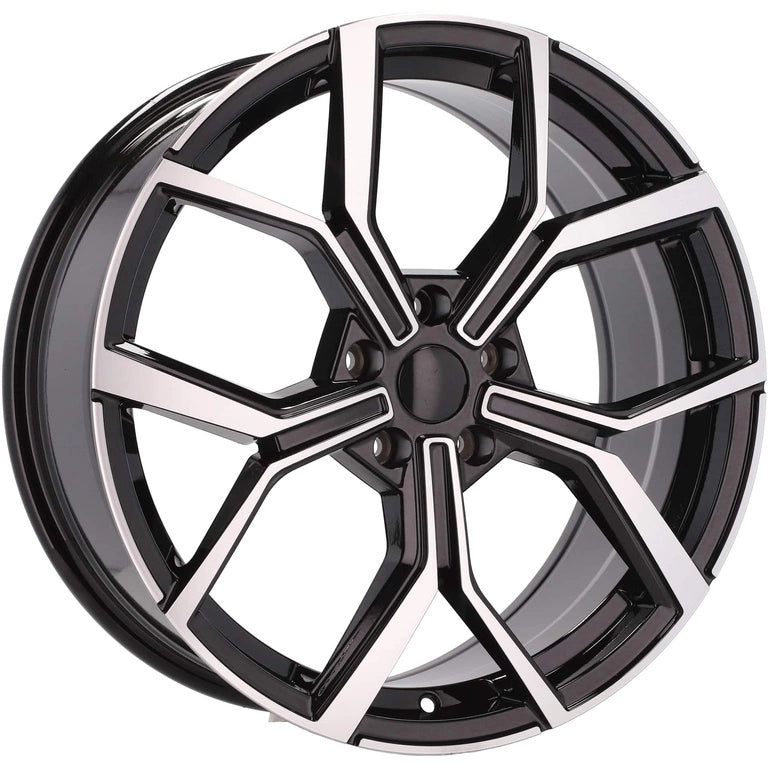 Alu kola pro Volkswagen B5952 7.5x18 5x112 ET40 Black Polished | Wheelsup.cz