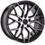 Alu kola HAXER HX035 8.5x20 5x114.3 ET40 73.1 Black Polished