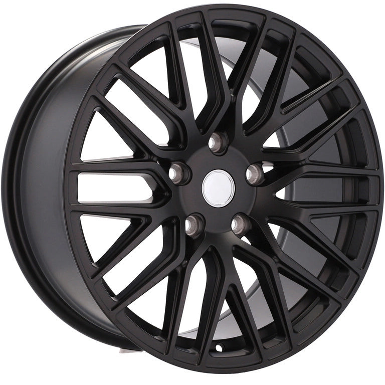Alu kola Racing Line L2144 8.5x18 5x127 ET40 71.6 Black Half Matt | Wheelsup.cz