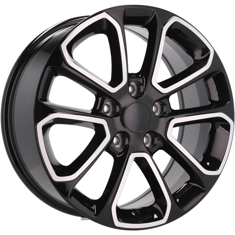 Alu kola pro Jeep I5319 8x18 5x127 ET50 Black Polished