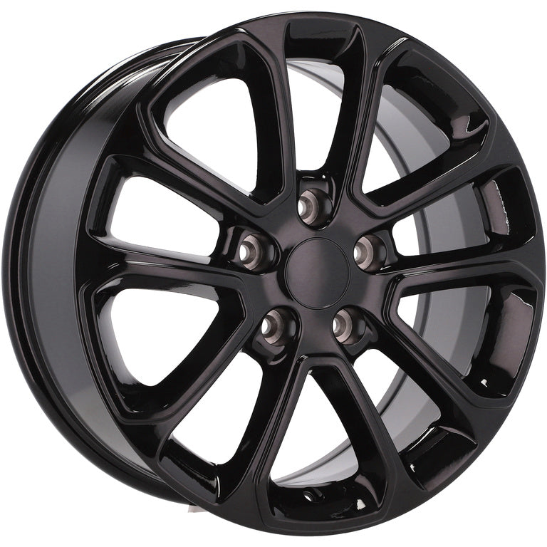 Alu kola pro Jeep I5319 8x18 5x127 ET50 71.6 Black | Wheelsup.cz