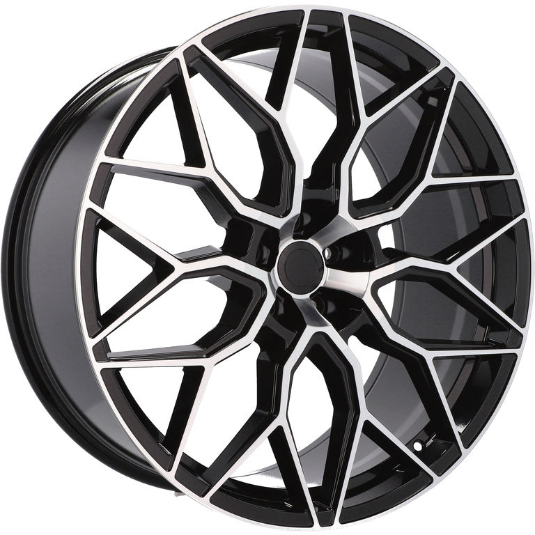 Alu kola replika Vossen I0319 8x18 5x160 ET50 65.1 Black Polished | Wheelsup.cz