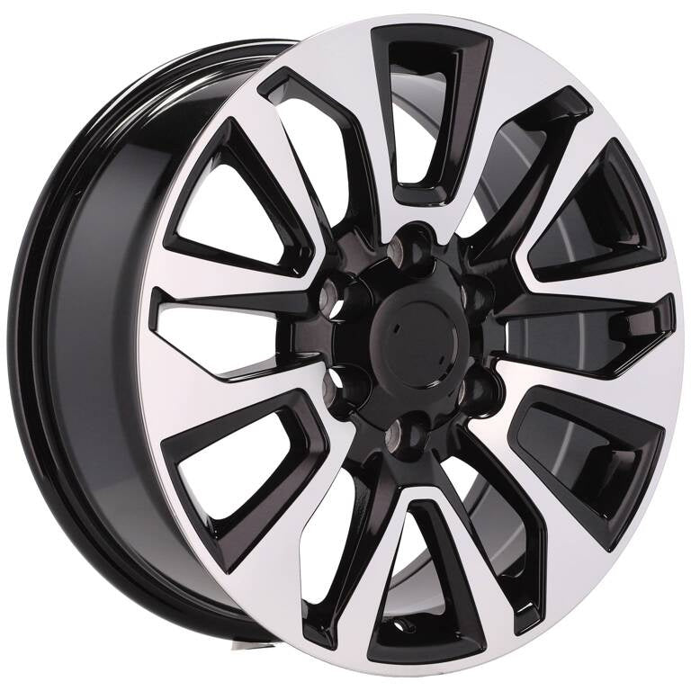 Alu kola pro Toyota B1743 8.5x20 6x139.7 ET25 106.5 Black Polished