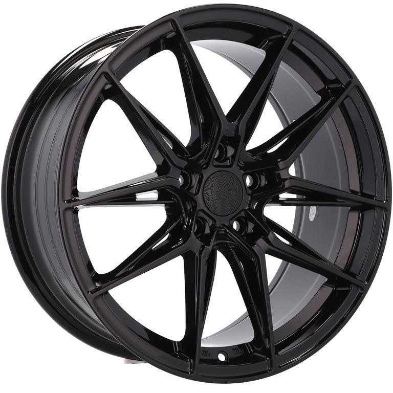 Alu kola HAXER HX036 8x18 5x120 ET35 72.6 Black | Wheelsup.cz