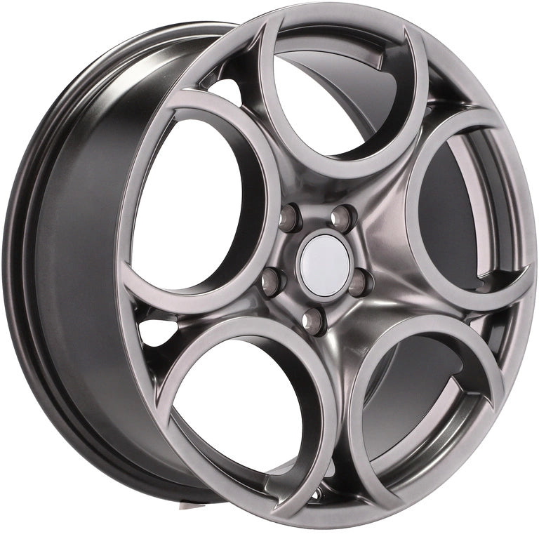Alu kola pro Alfa Romeo L1432 7.5x17 5x110 ET41 65.1 Hyper Black | Wheelsup.cz
