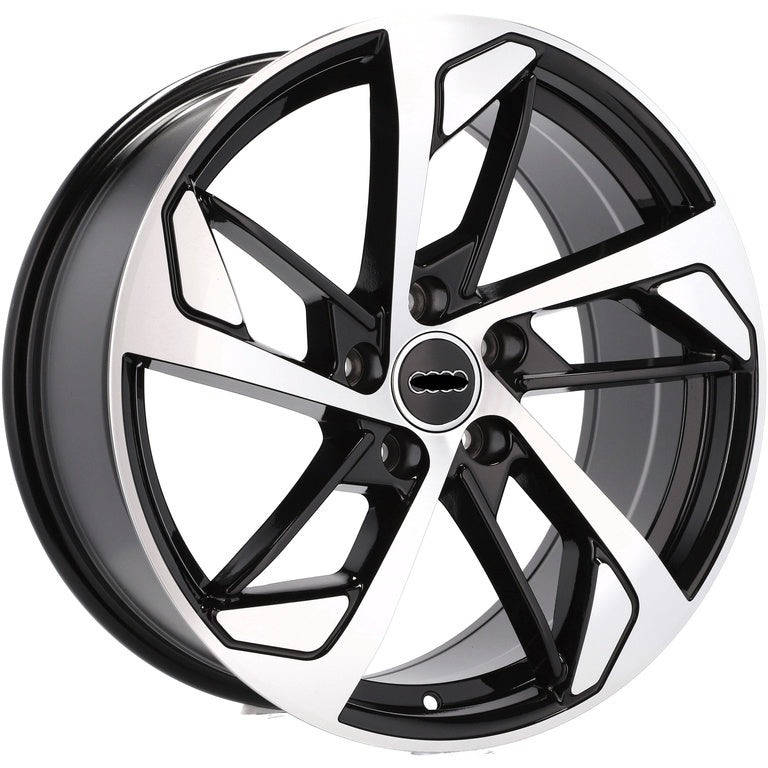 Alu kola pro Audi XE139 9.5x22 5x112 ET26 Black Polished