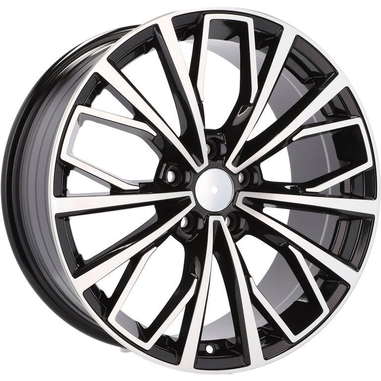 Alu kola pro Audi B1453 8x18 5x112 ET39 66.6 Black Polished | Wheelsup.cz