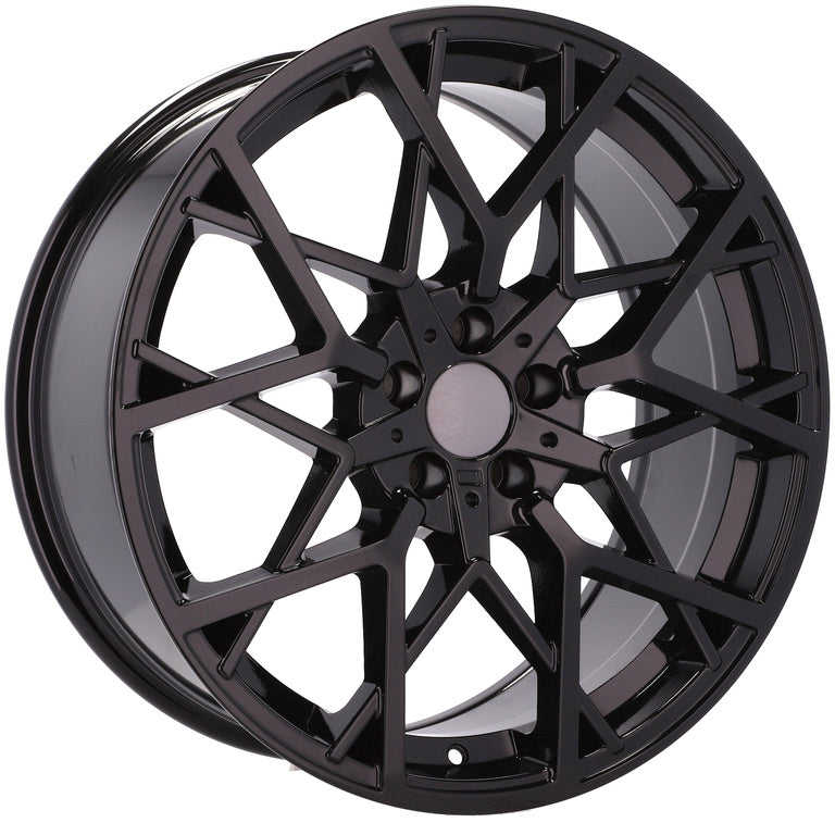 Alu kola pro BMW B1383 9.5x19 5x112 ET37 66.6 Black Half Matt | Wheelsup.cz