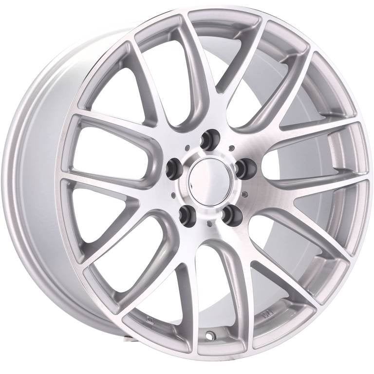 Alu kola pro BMW BK663 9.5x18 5x120 ET38 72.6 Machined Silver | Wheelsup.cz