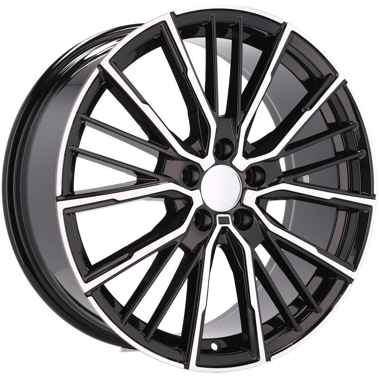 Alu kola pro BMW A5824 8x18 5x112 ET50 Black Polished