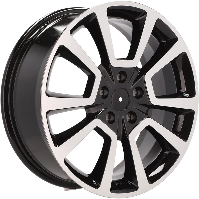 Alu kola Racing Line L1485 7x18 5x114.3 ET40 73.1 Black Polished | Wheelsup.cz