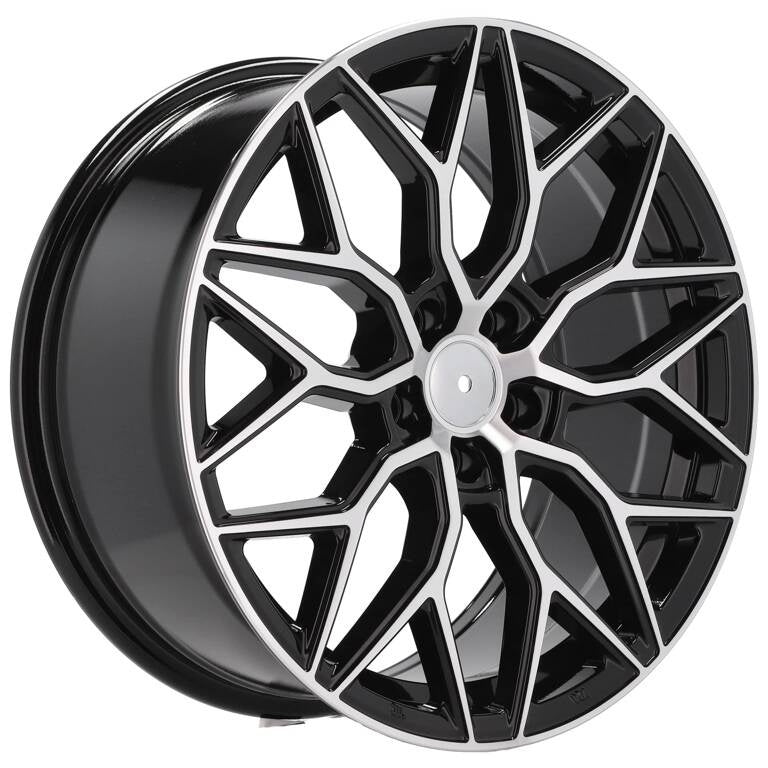 Alu kola replika Vossen B5812 8x18 5x108 ET40 67.1 Black Polished | Wheelsup.cz
