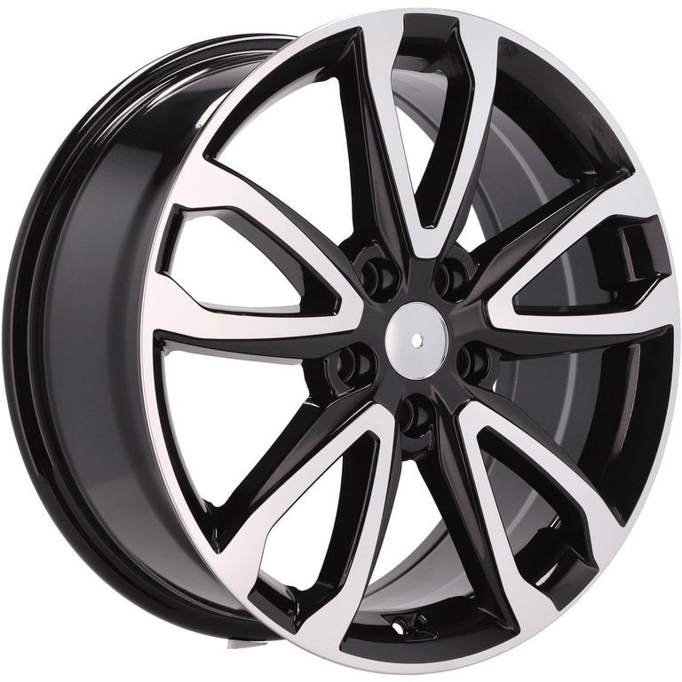 Alu kola Racing Line BY994 7.5x18 5x114.3 ET49.5 67.1 Black Polished | Wheelsup.cz