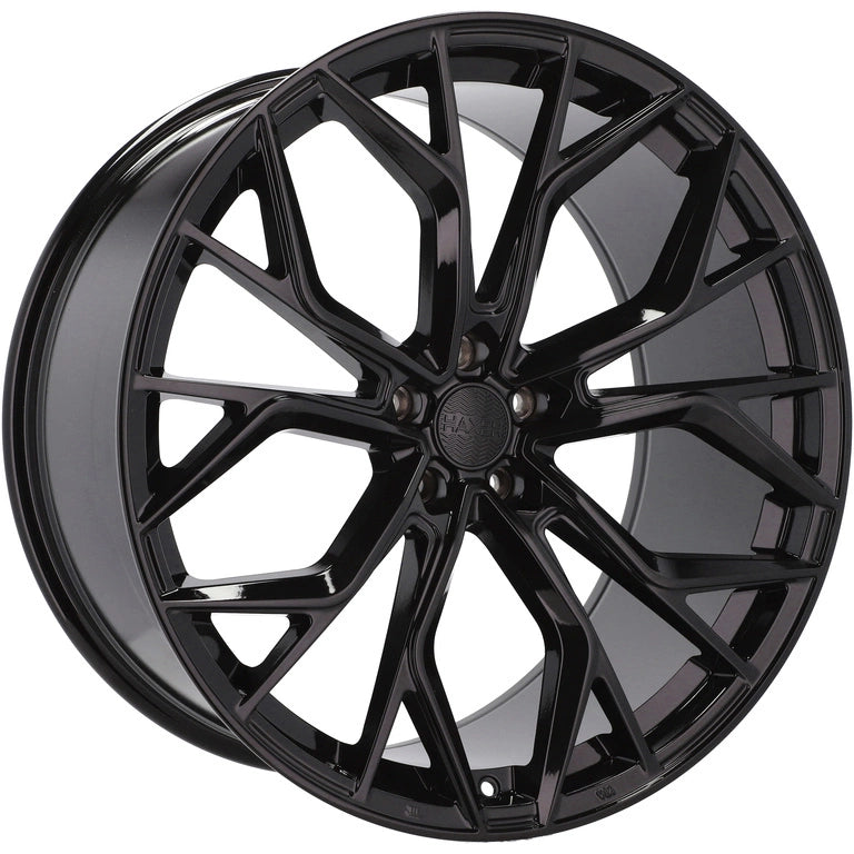 Alu kola HAXER HX041 8.5x19 5x112 ET30 66.6 Black | Wheelsup.cz