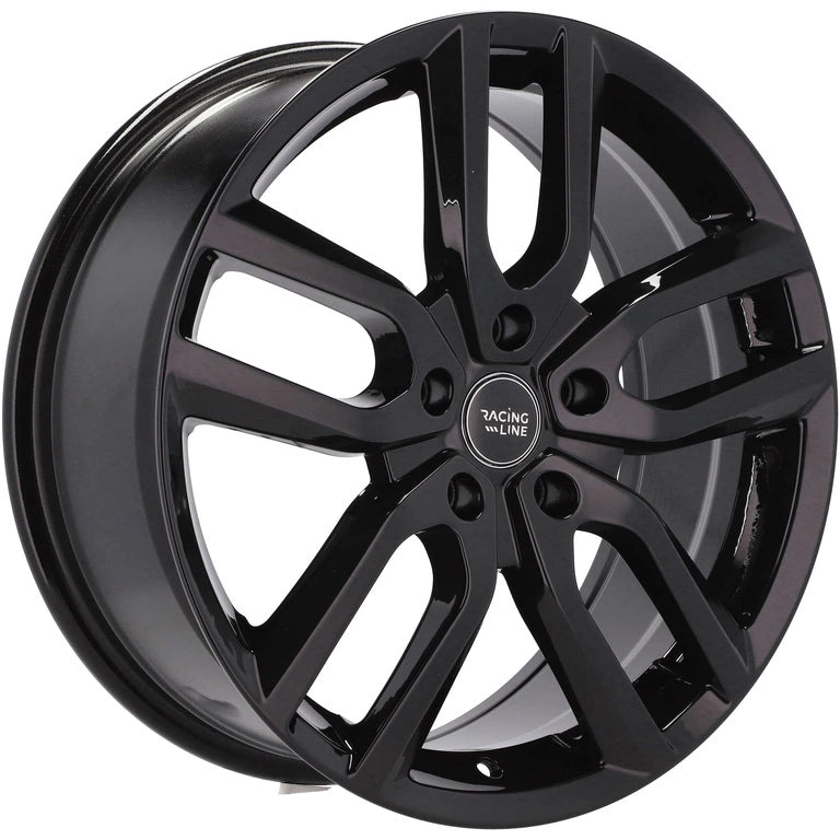 Alu kola Racing Line B5883 6.5x16 5x112 ET42 66.6 Black | Wheelsup.cz