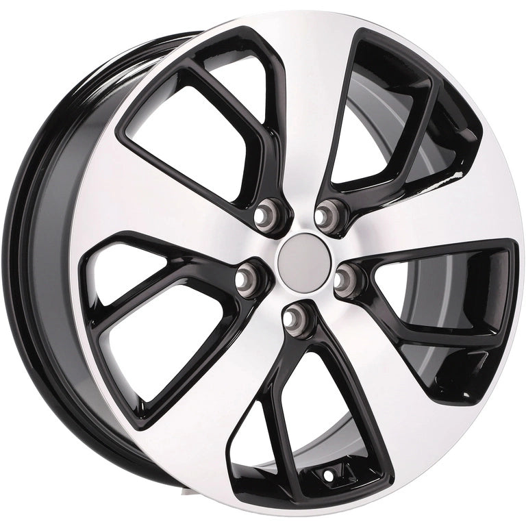 Alu kola pro Kia I5390 7.5x18 5x114.3 ET52.5 67.1 Black Polished | Wheelsup.cz