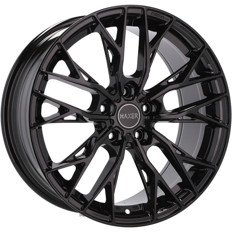 Alu kola HAXER HX042 8.5x20 5x120 ET33 72.6 Black | Wheelsup.cz