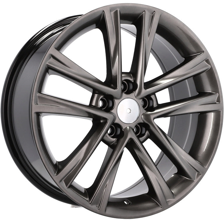 Alu kola pro Lexus BY298 7x17 5x114.3 ET35 60.1 Hyper Black | Wheelsup.cz