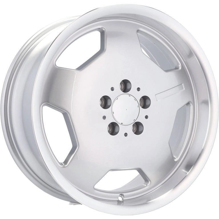 Alu kola pro Mercedes I5270 7.5x16 5x112 ET35 66.6 Silver & Polished Lip