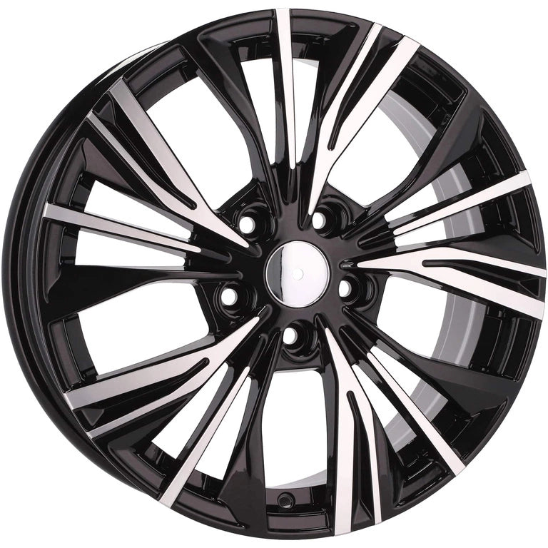 Alu kola pro Nissan FE224 7x17 5x114.3 ET35 Black Polished | Wheelsup.cz