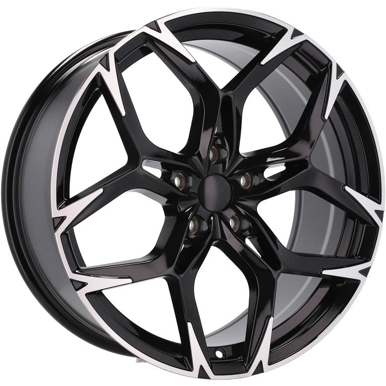 Alu kola pro Cupra I5572 8.5x19 5x112 ET40 Black Polished Half Matt