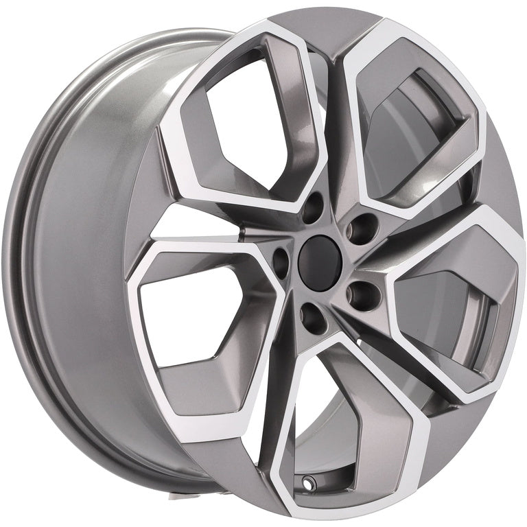 Alu kola pro Škoda I5561 8x18 5x112 ET42 57.1 Grey Polished | Wheelsup.cz