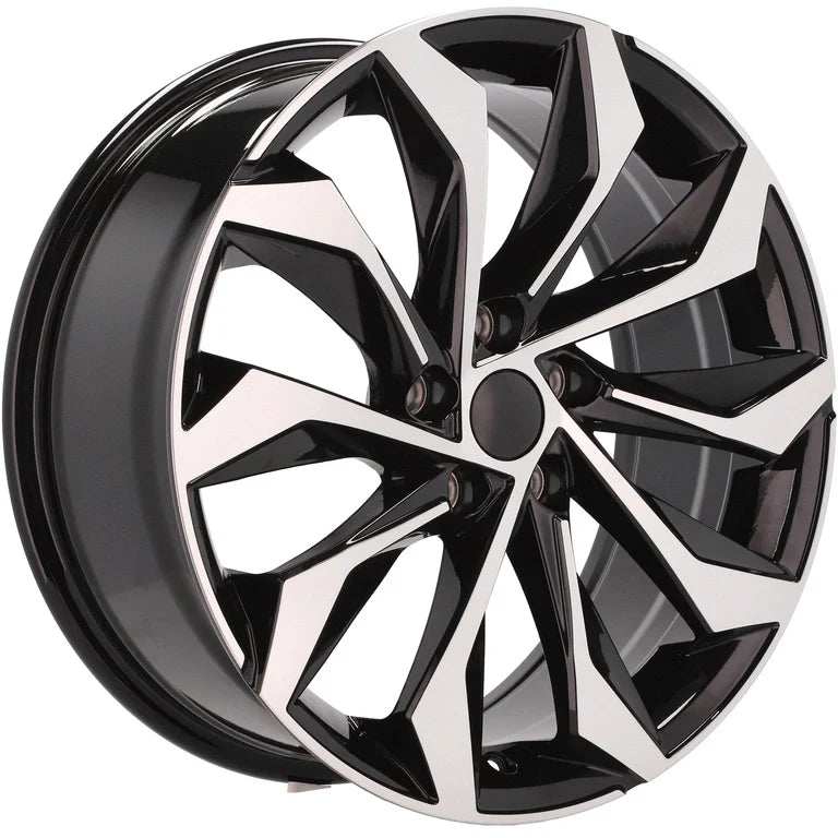 Alu kola pro Škoda I1139 7.5x18 5x112 ET40 57.1 Black Polished | Wheelsup.cz