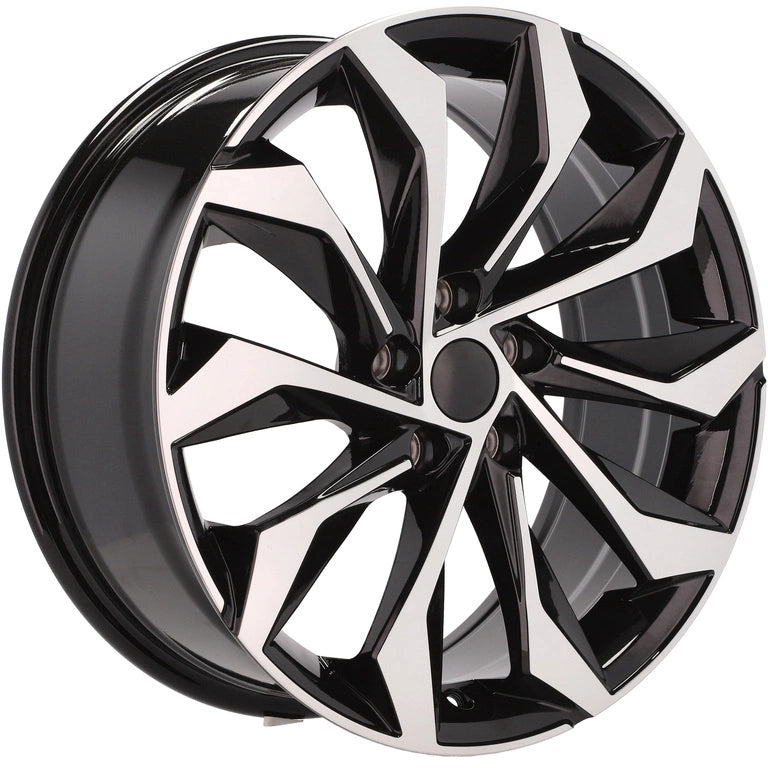 Alu kola pro Škoda I1139 8x20 5x112 ET41 57.1 Black Polished | Wheelsup.cz